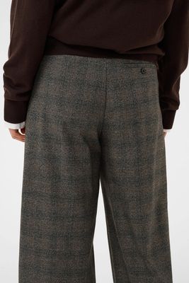 Part Two Ninni Black Check Pants