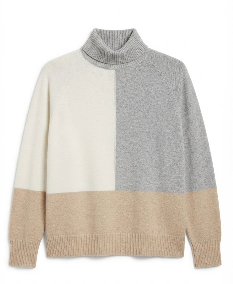 Hubert Gasser Tri-Colour Sweater