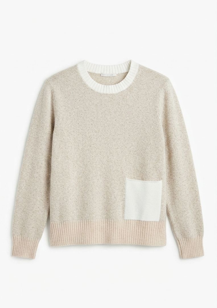 Hubert Gasser Beige Sweater