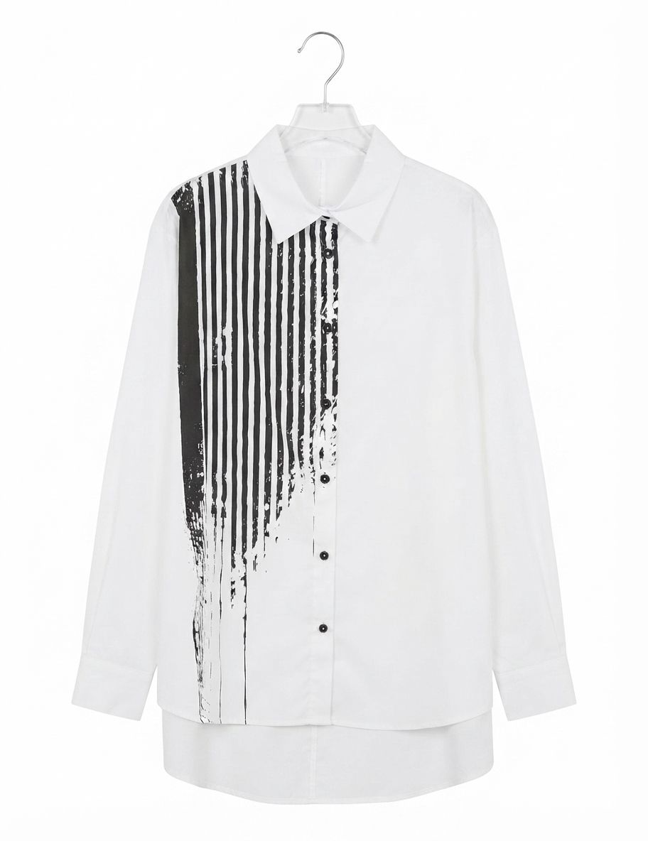 Naya Stripe Detail Blouse #26215