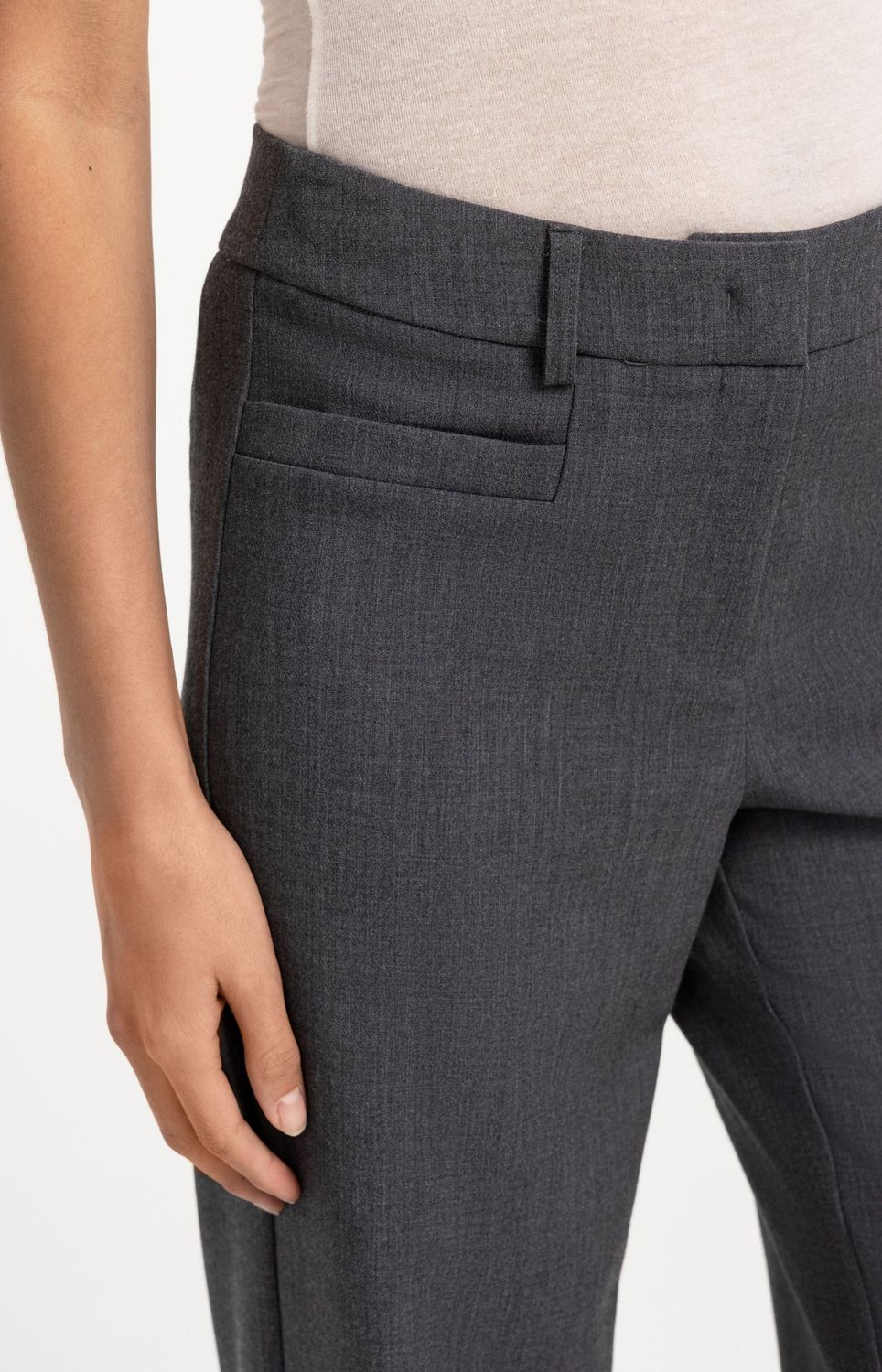 Yaya Woven Straight Leg Pant