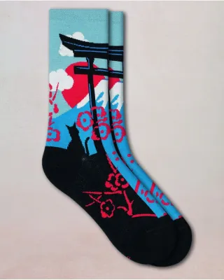 Bleuforet Combed Cotton Novelty Socks