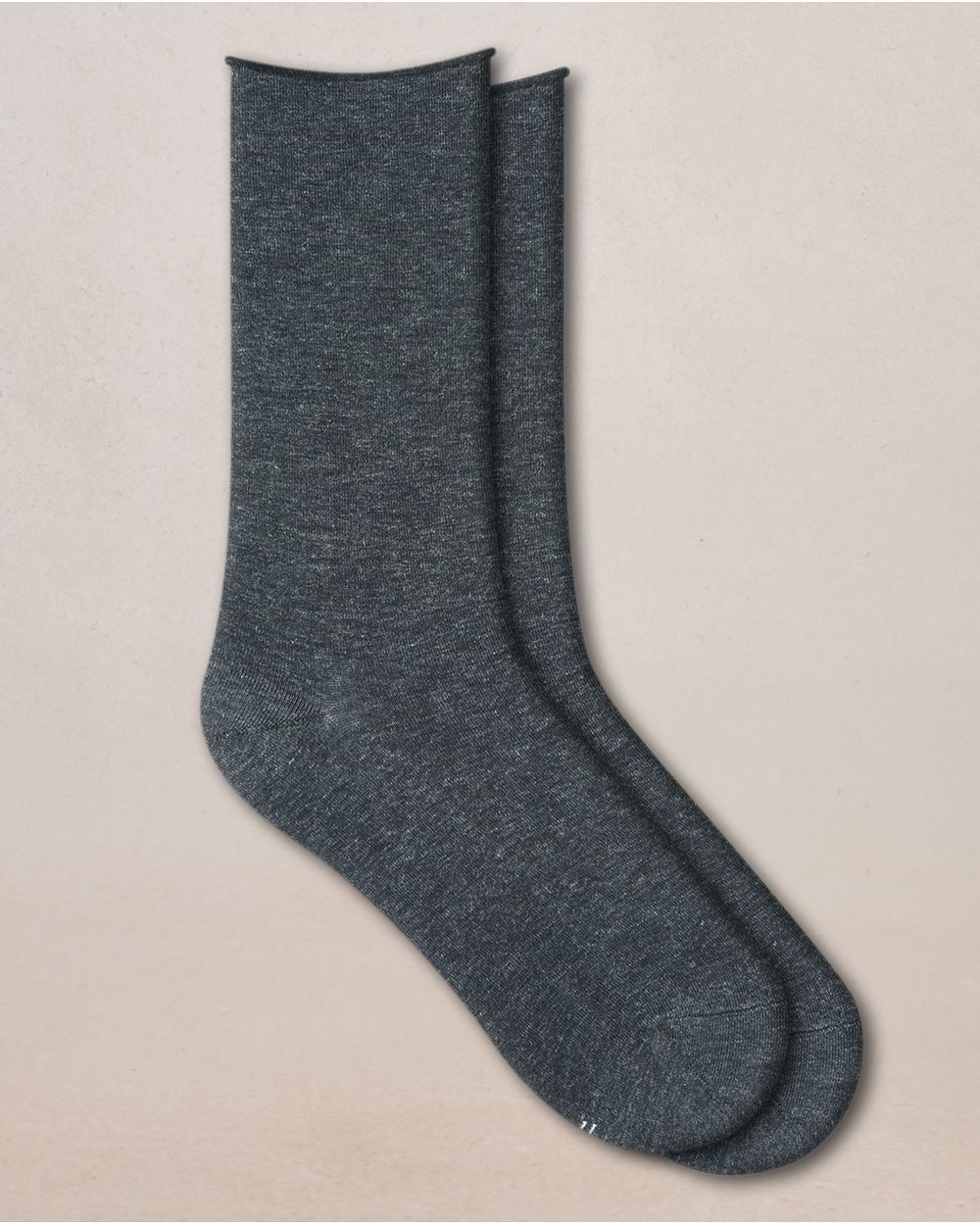 Bleuforet Velvety Cotton Rolled Edge Socks