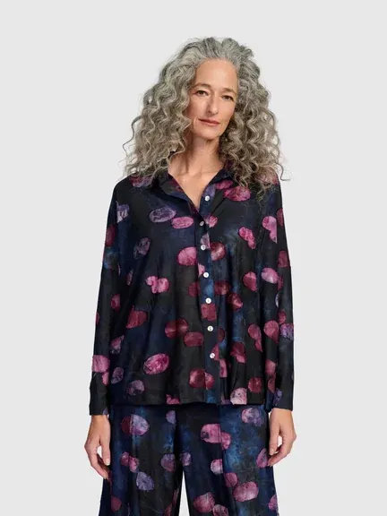 Alembika Water Colour Dot Oversized Shirt