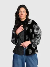 Alembika Velvet Jacquard Jacket