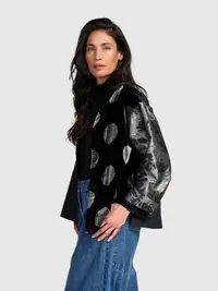 Alembika Velvet Jacquard Jacket