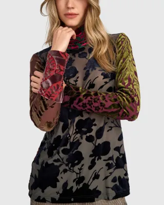 Alembika Serafina Turtleneck Top