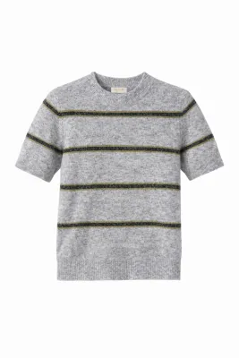 Catnoir Short-sleeved knitted Short Sleeve Sweater