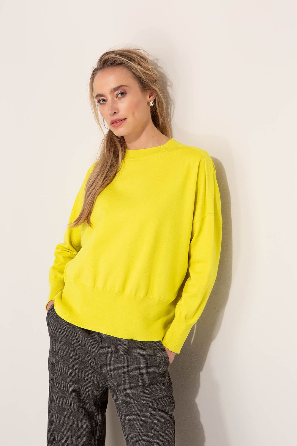 Catnoir Knitted Lemon Sweater