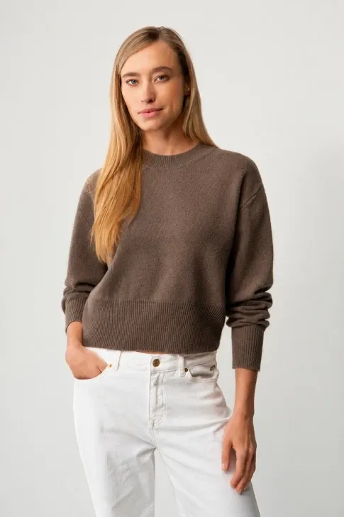 Studio Noir Knitted Sweater W/ Wide Waistband