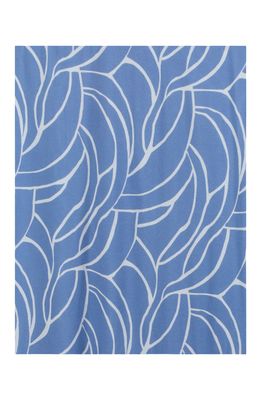 Ringella Long Sleeve Long Gown Blue Print