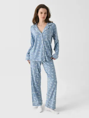 Eberjey Gisele Printed Dalmatian Set