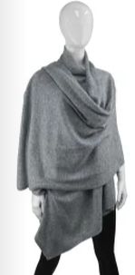 Mitchie's 100% Cashmere Wide Travel Scarf