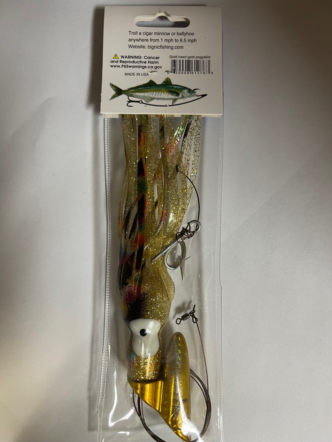 4 Oz Gold Head Gold Skirt