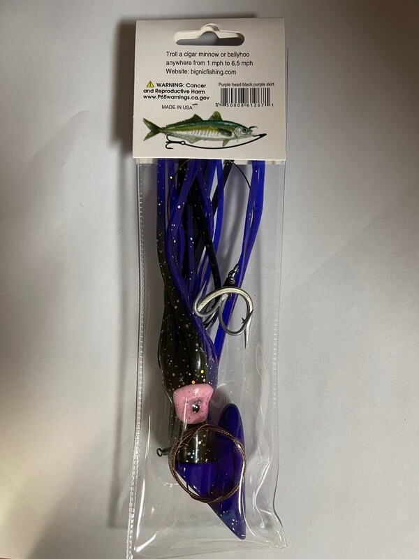 4 Oz Purple Head Black Skirt