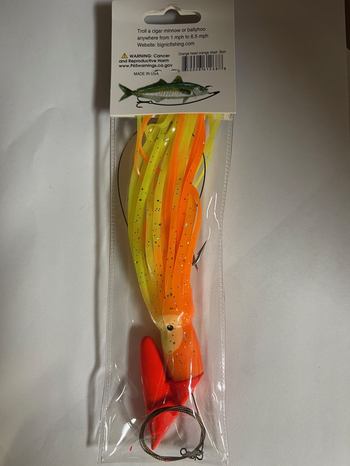 4 Oz Orange Head Orange skirt