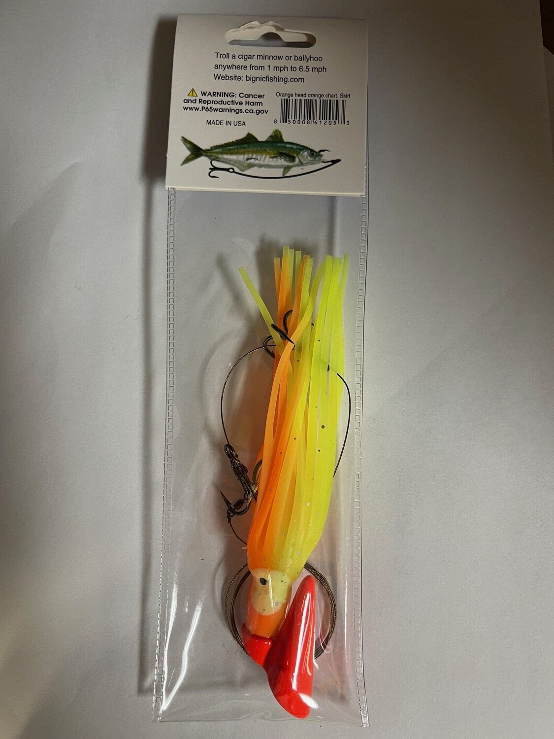 1.5 Oz Orange Head Orange Skirt