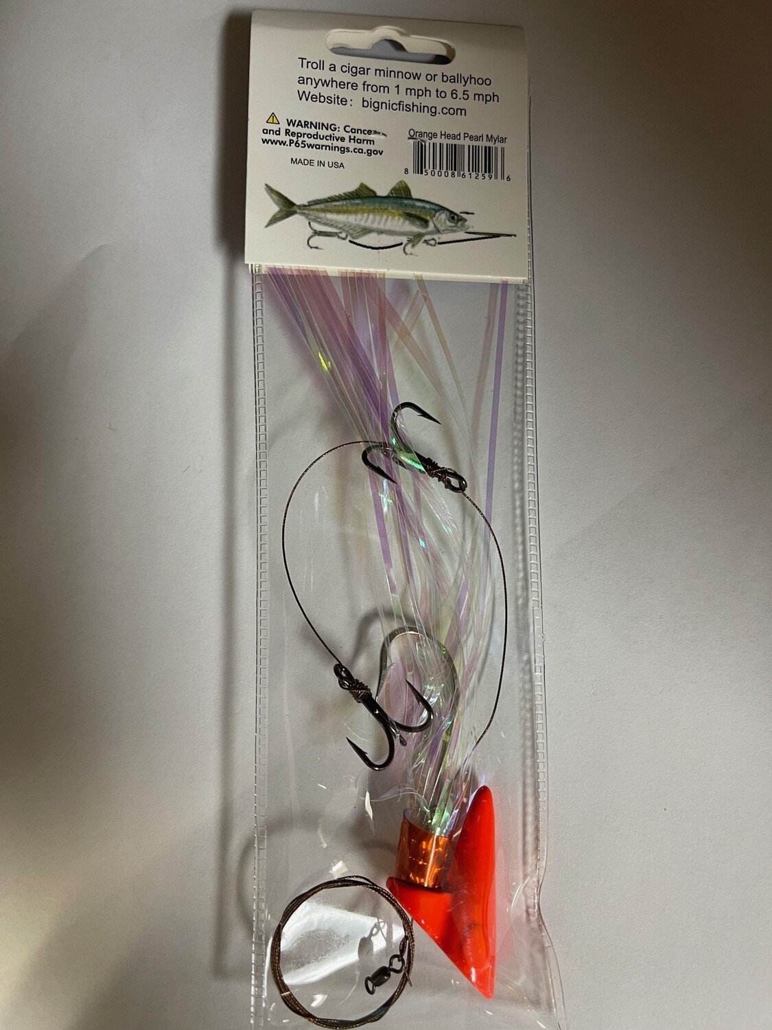 1.5 Oz Orange Head Pearl Mylar