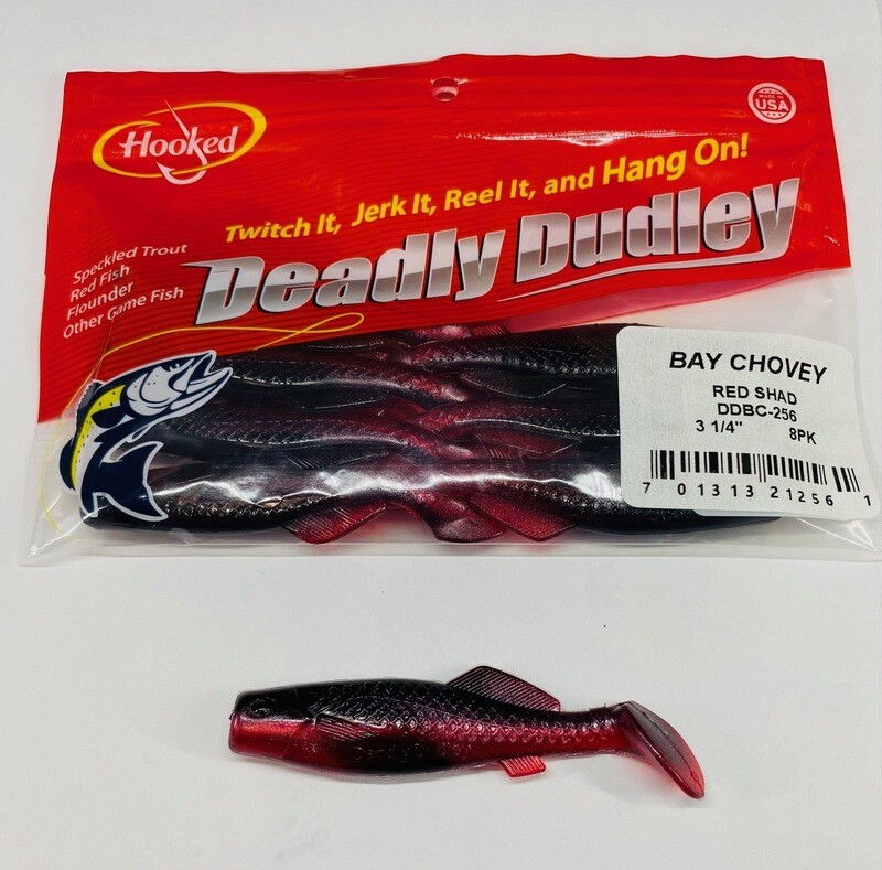 Bay Chovey 3.25in Red Shad