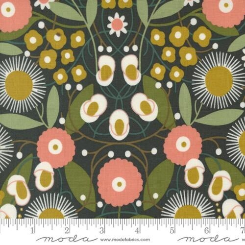 Ebony Main Floral - Imaginary Flowers