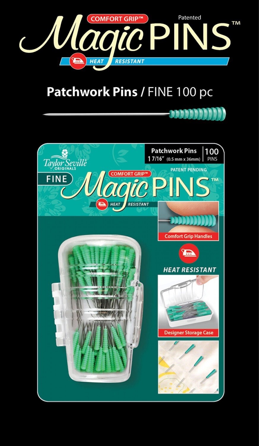 Magic Pins - Patchwork 1 7/16&quot; (Fine) 100ct