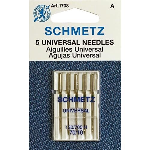 Schmetz Universal Machine Needles 70/10 Art1708