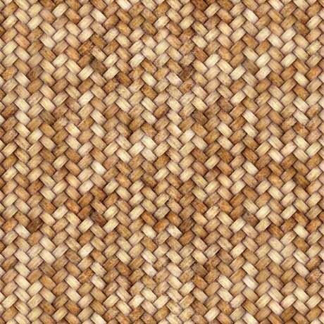 Light Brown Basket Weave - Cotton Tails
