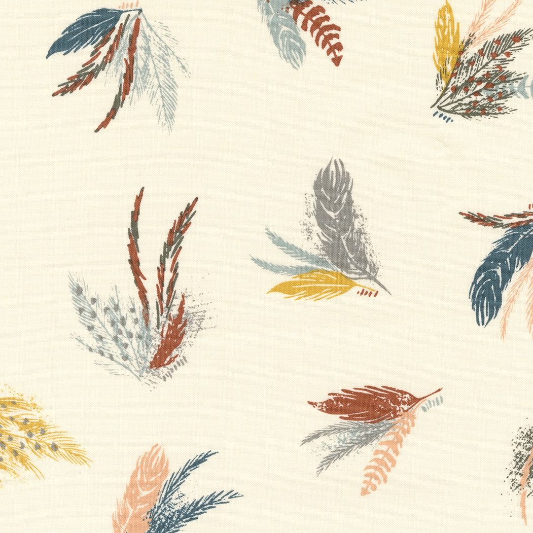 Cream Feathers Woodland Wildflowers - SALE