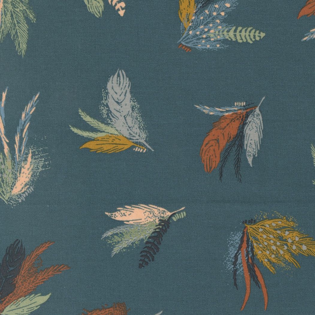 Dark Lake Feathers Woodland Wildflowers - SALE