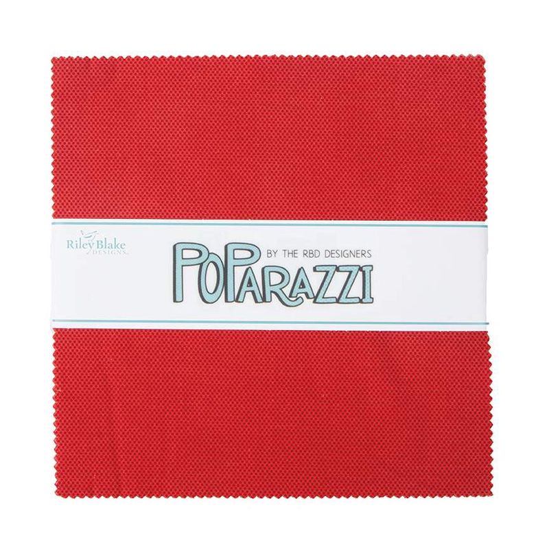 POParazzi 10&quot; x 10&quot; Red