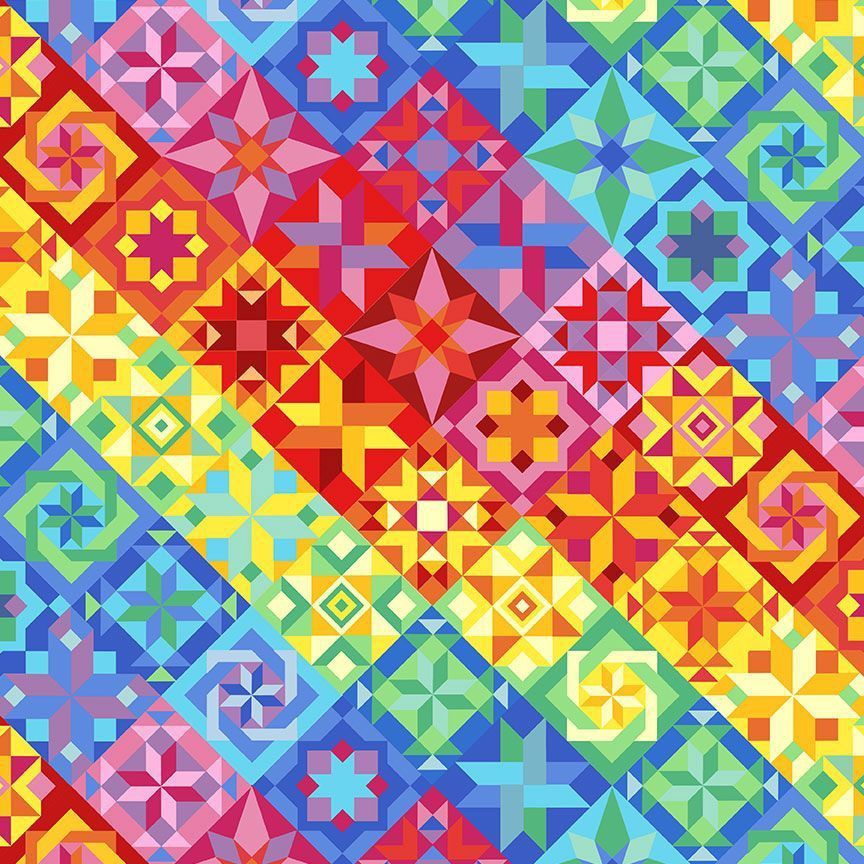 Bright Quilt 108&quot;