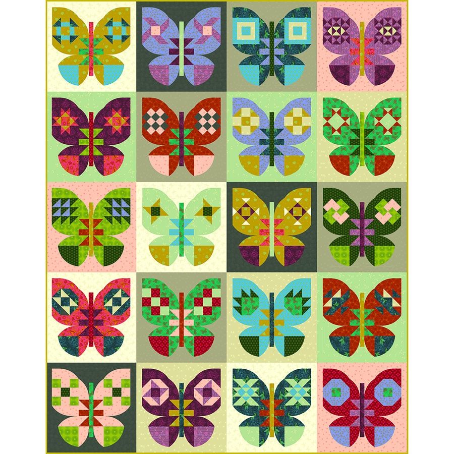 Butterfly Fields - Quilt Kit