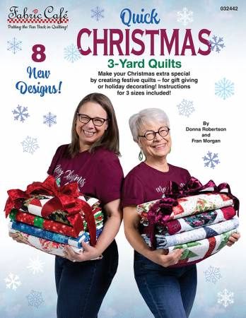 Fabric Cafe - Quick Christmas 3-yard Quilts