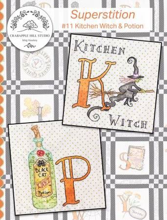 #Superstition - Lucky 13 Block 11  Kitchen Witch &amp; Potion