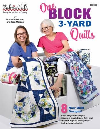 Fabric Cafe  - One Block 3 Yard Quilts