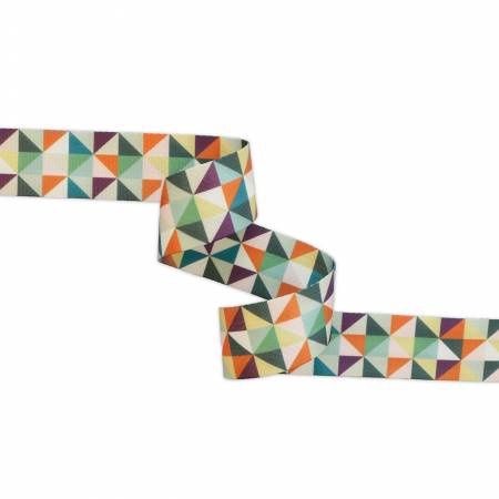 1-1/2" Webbing Half Square Triangle (3yd)