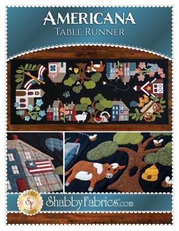 Shabby Fabrics - Americana Table Runner