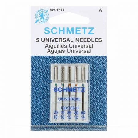 Schmetz Universal Needles  70/10, 80/12 &amp; 90/14  #1711