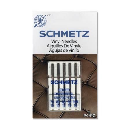 Schmetz Vinyl Needles 70/10, 80/12, 90/14, 100/16  4505