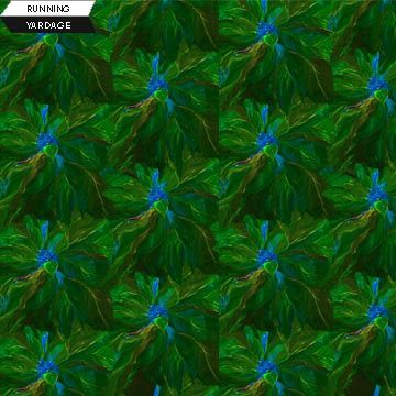 Pepita Leaf Green