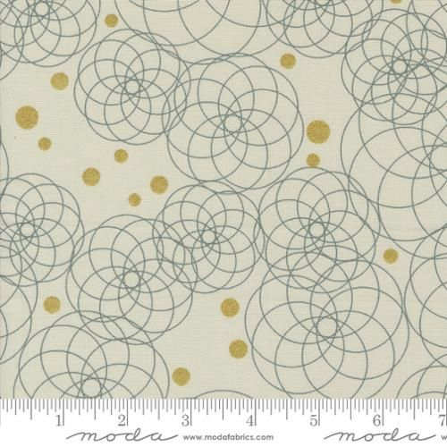 Shimmer Metallic Ecru Winter Winds