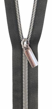 #5 Black Tape and Gunmetal Coil (3yds, 9 pulls)