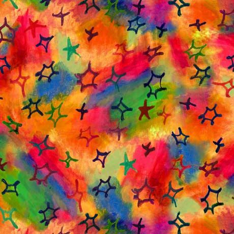 Delightful Dreams Small Stars Multi