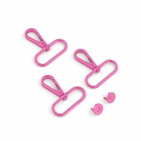 1-1/2&quot; Tula Pink Swivel Hook (3pcs)