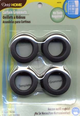 Grommets 1&quot; Black (8 rings)