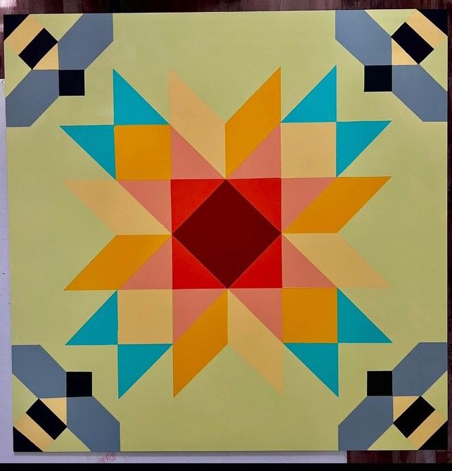 Barn Quilt Class w/Cen Tex Barn Quilts :  Saturday, July 11th  10:00am - 4:00pm