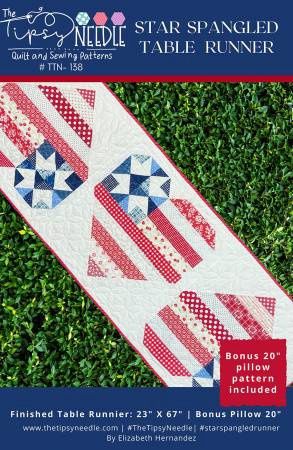 Star Spangled Table Runner (21&quot; x 60&quot;)