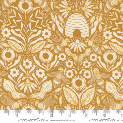 Bee Garden Beeswax Damask