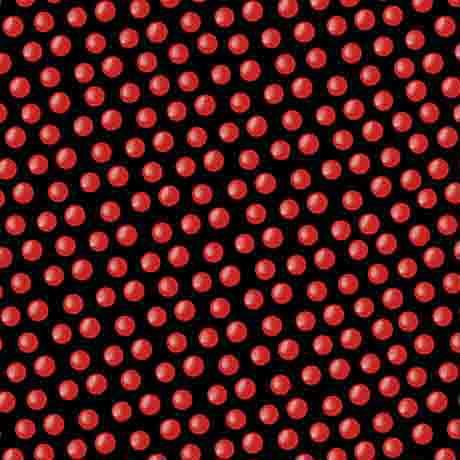 Whimsical Quilter Textured Dots Red