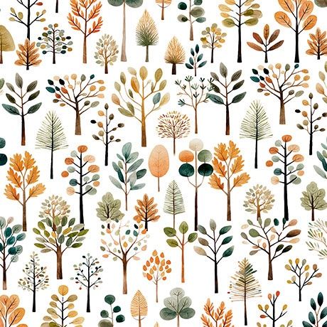 Bigfoot Trees White